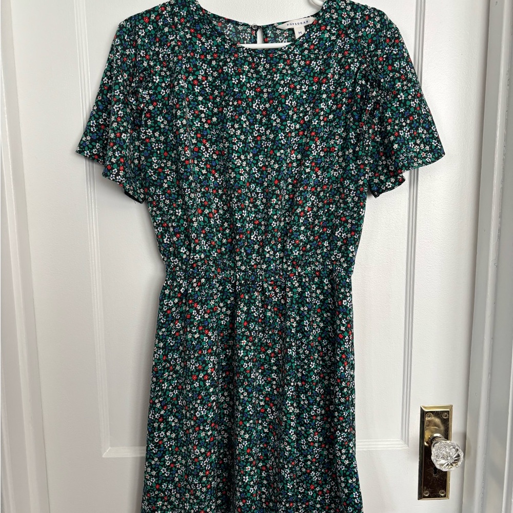 POPSUGAR Vibrant Floral Dress